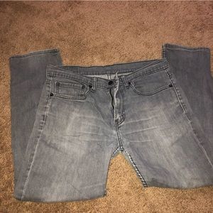 Levi’s 511 grey jeans